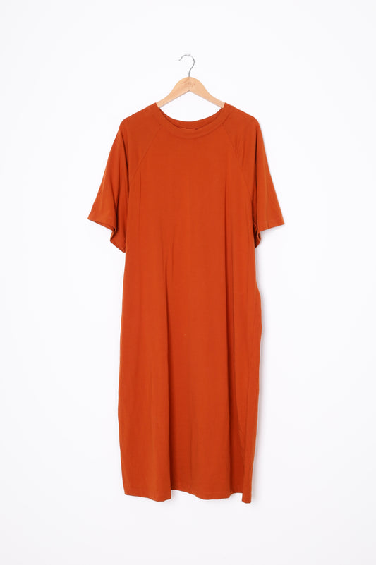 Kowtow Womens Orange Dress Size XL