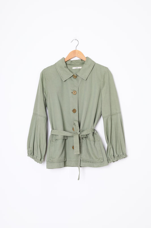Ruby Womens Khaki Jacket Size 10