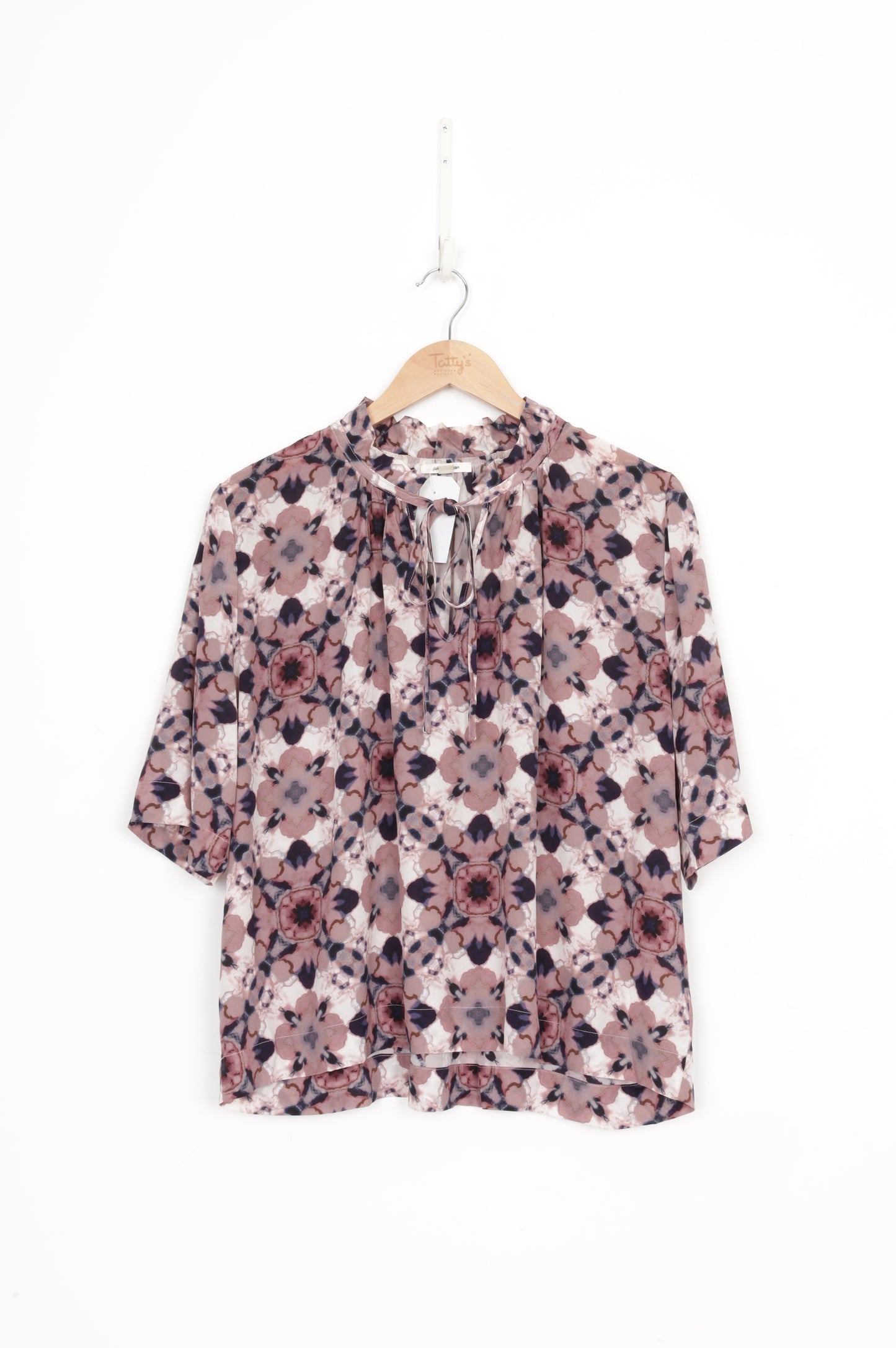 Juliette Hogan Womens Purple Top Size 12