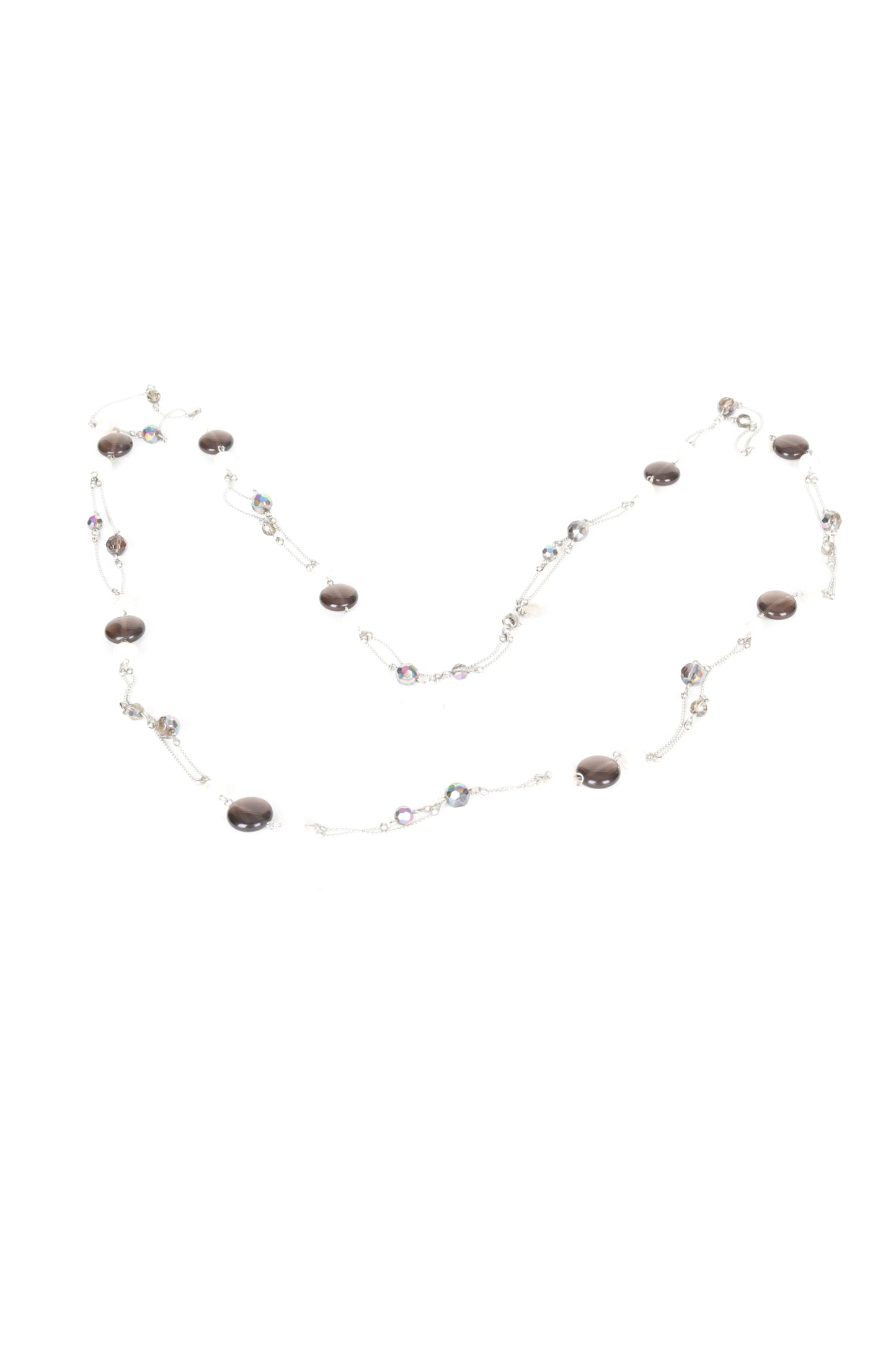 Chomel Womens Silver Necklace Size O/S