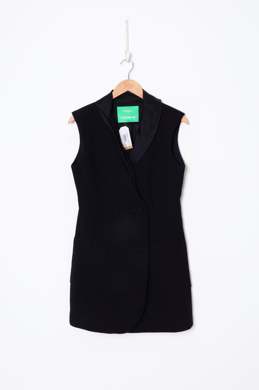 Olivia Cashmore Womens Black Dress Size 10