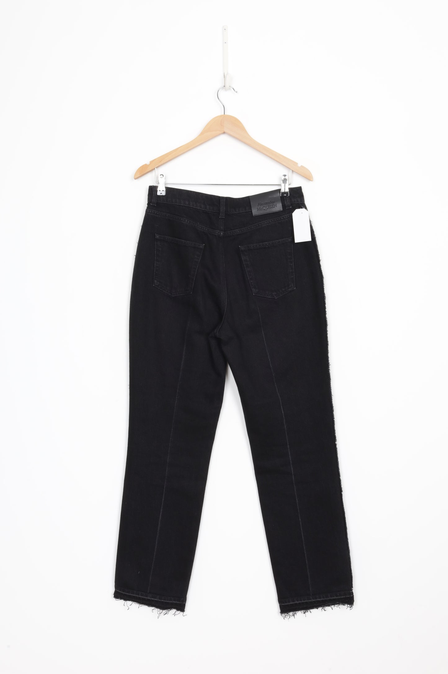 Alexander McQueen Womens Black Jeans Size W 30