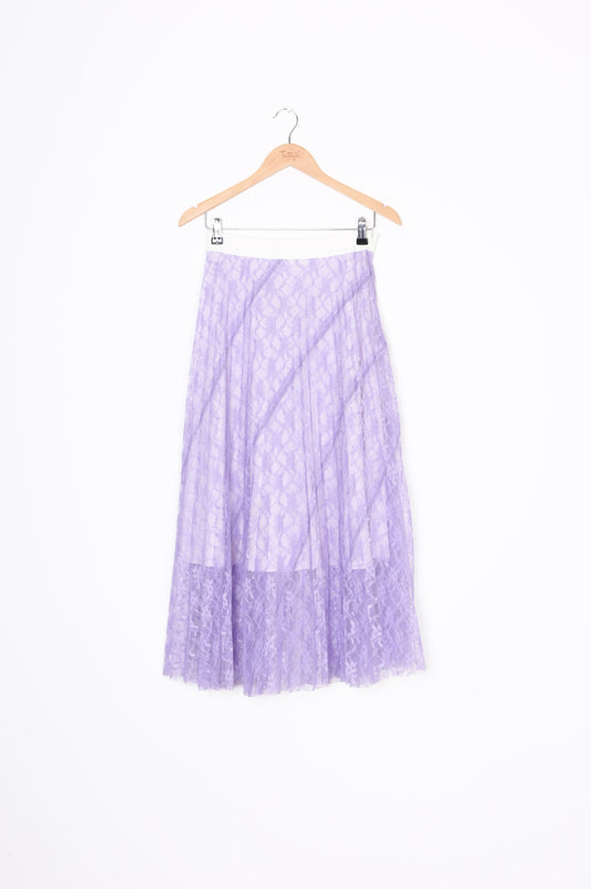 Sandro Womens Purple Skirt Size 2