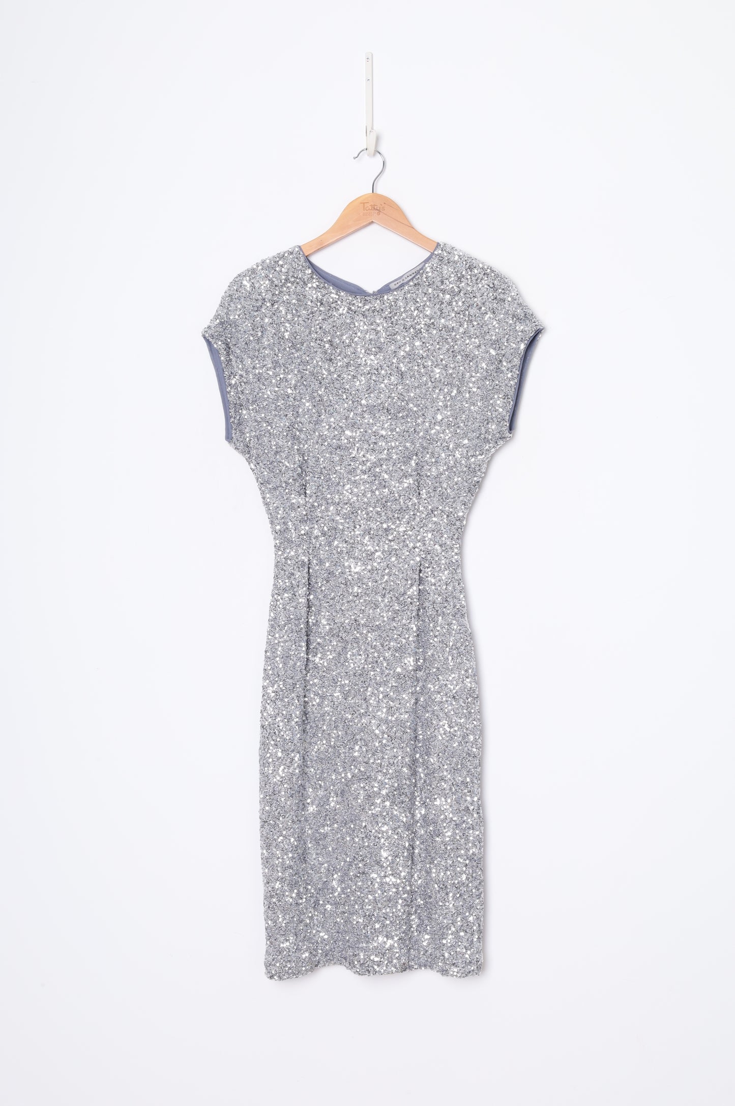 David Lawrence Womens Silver Dress Size 8