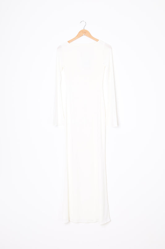 Meshki Womens White Dress Size S