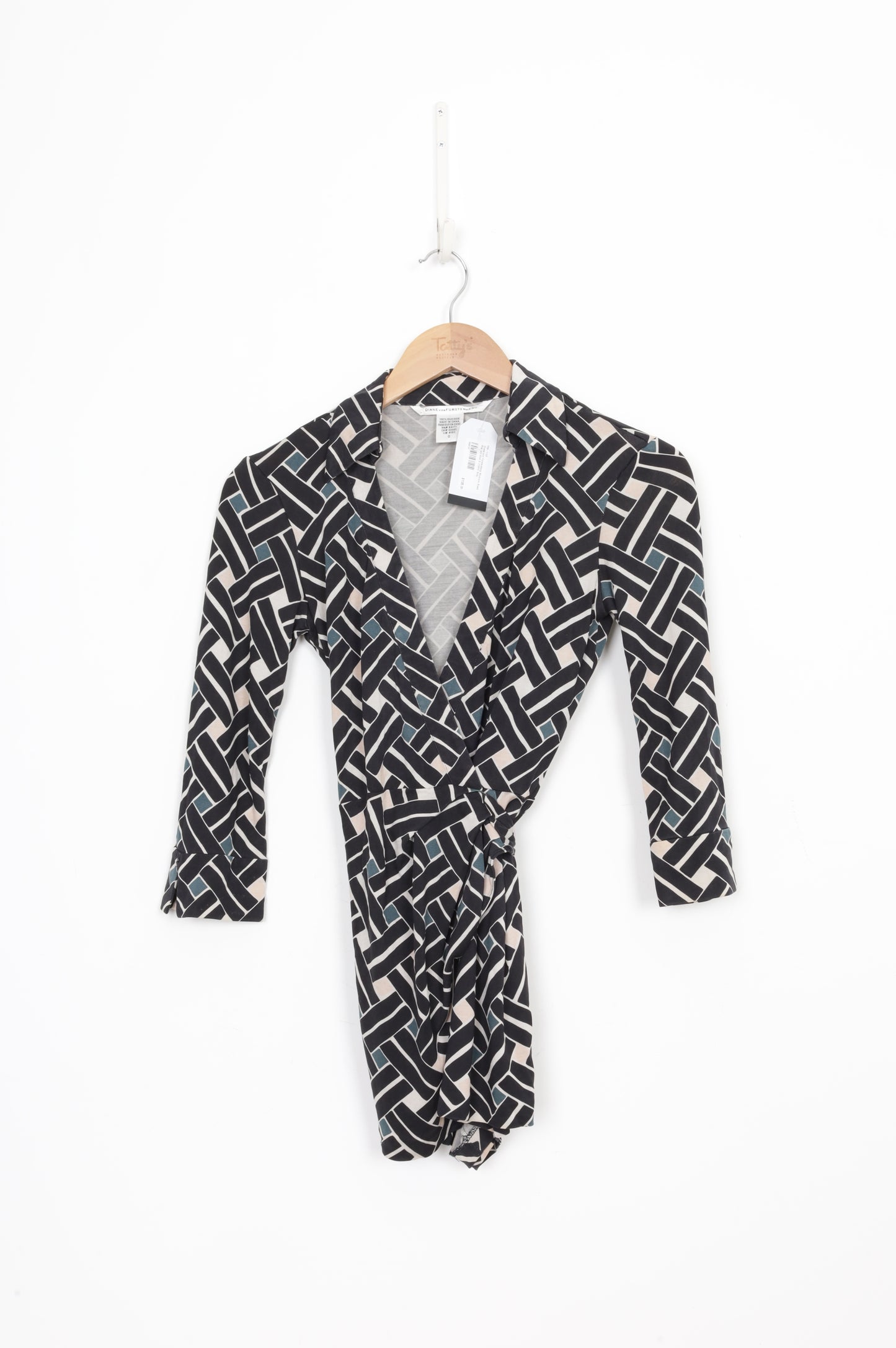 Diane von Furstenberg Womens Black Playsuit Size 0