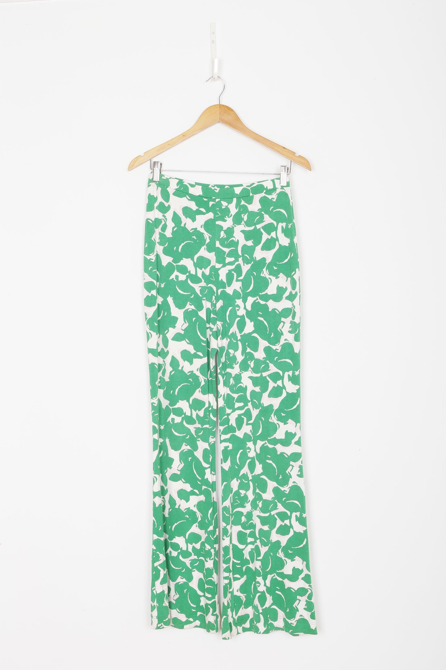 Diane von Furstenberg Womens Green Pants Size S