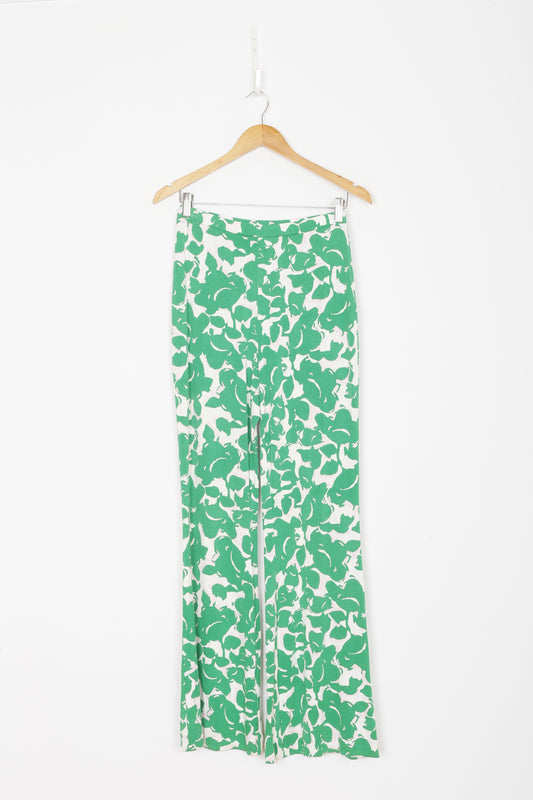 Diane von Furstenberg Womens Green Pants Size S