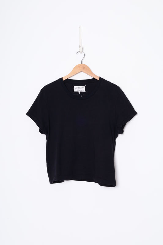 Maison Margiela Mens Black T-shirt Size XL