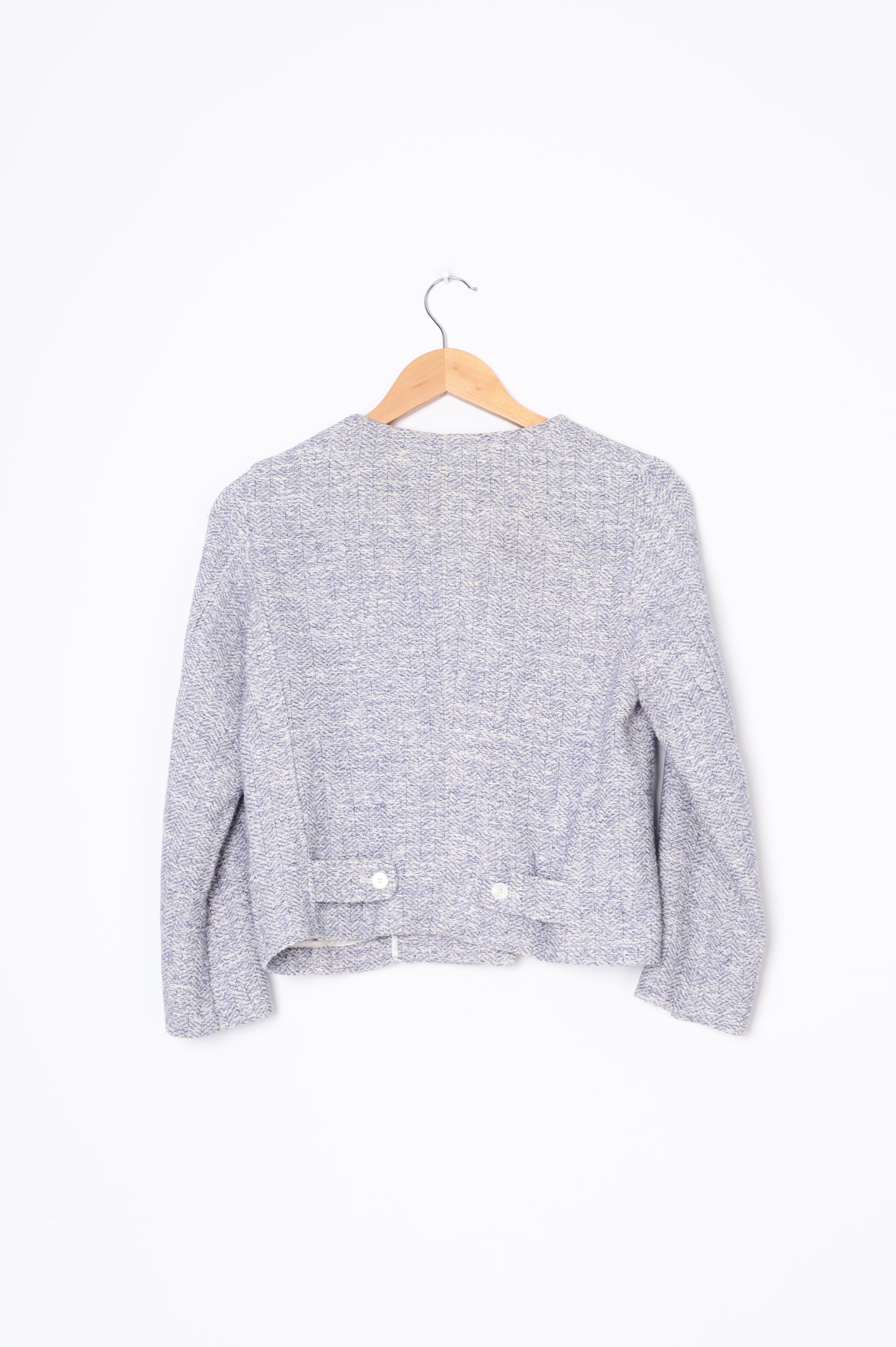 Comptoir Des Cotonniers Womens Blue Jacket Size XS