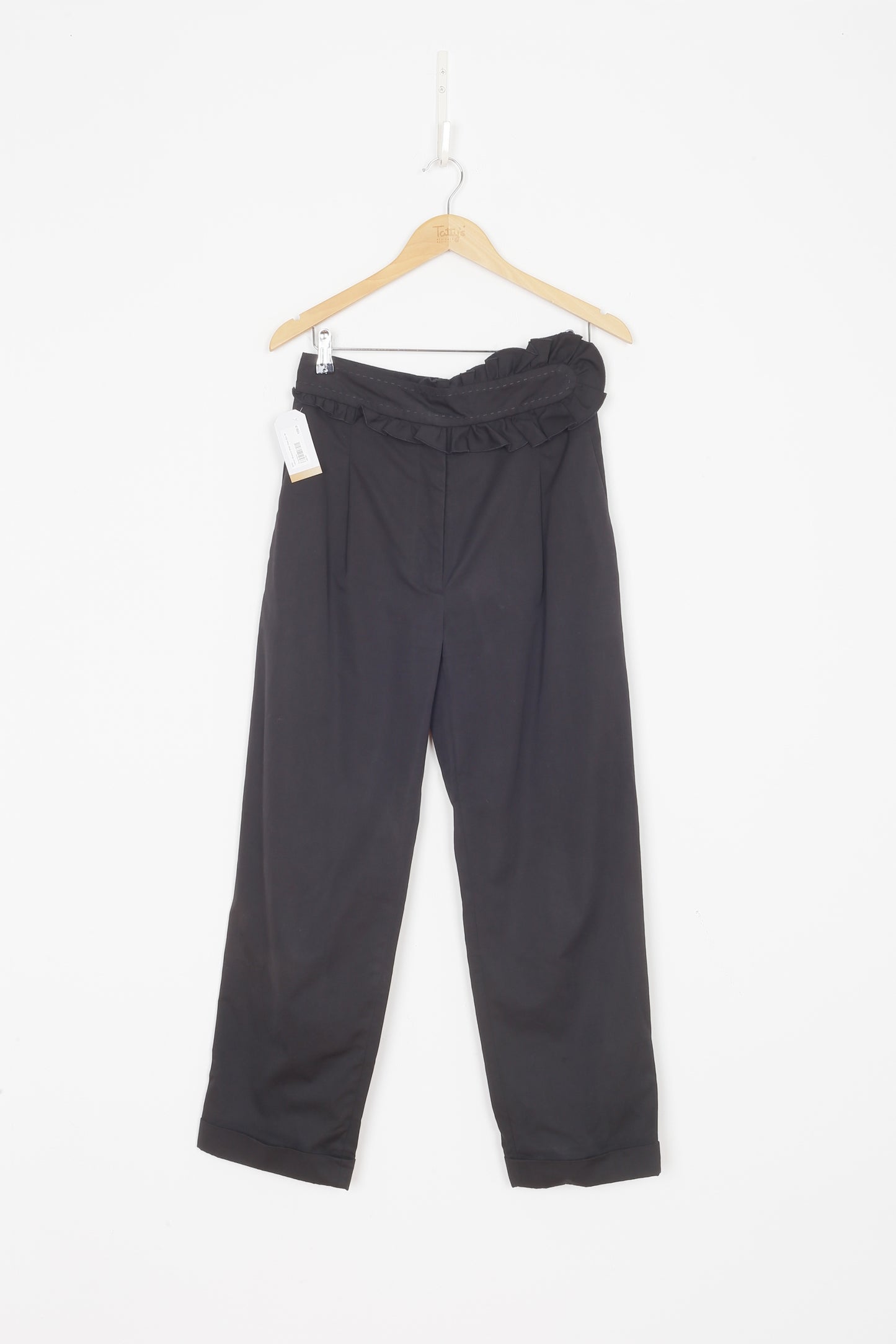 Carven Womens Black Pants Size 38