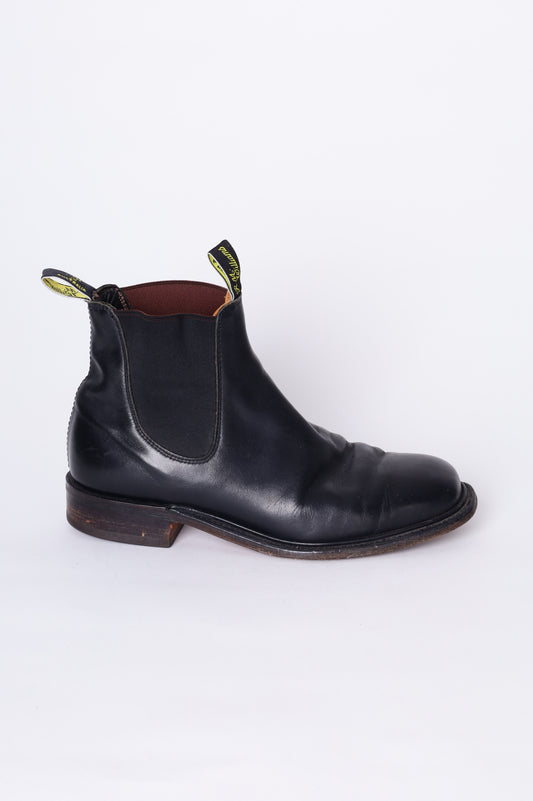 RM Williams Mens Black Boots  Size EU 42.5