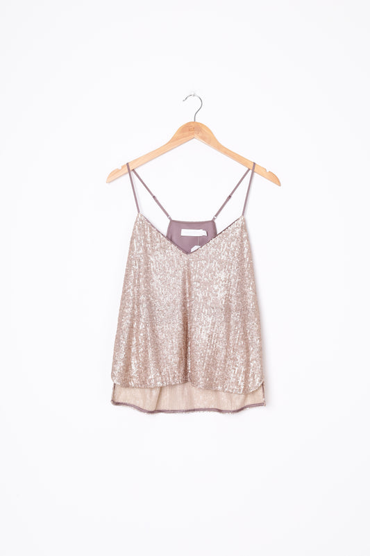 Jonathan Simkhai Womens Beige Top Size M