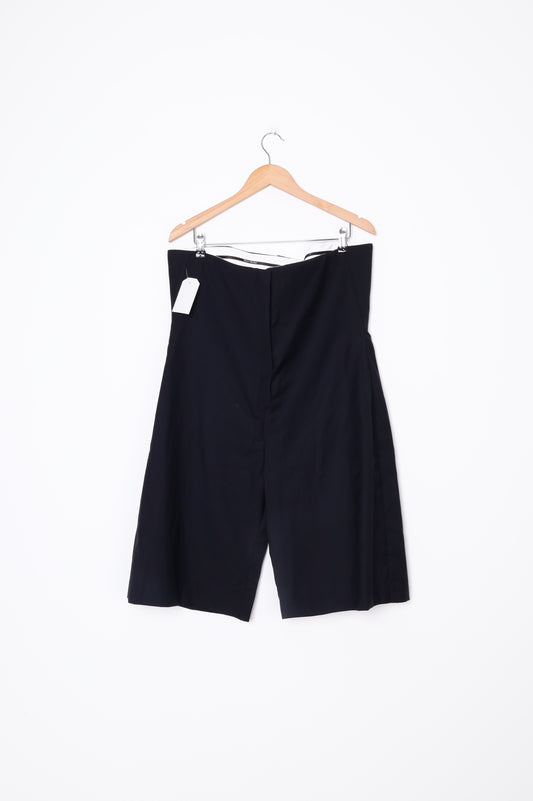 Wynn Hamlyn Womens Black Playsuit Size 16