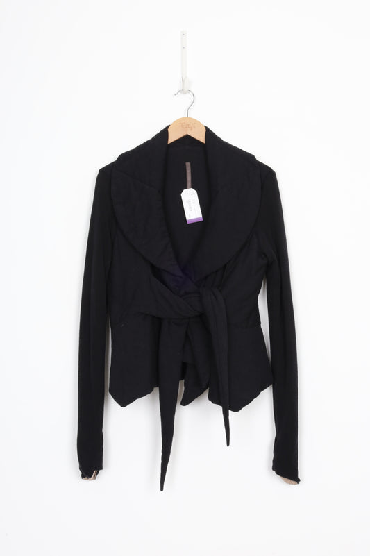 Rick Owens Womens Black Jacket Size 14