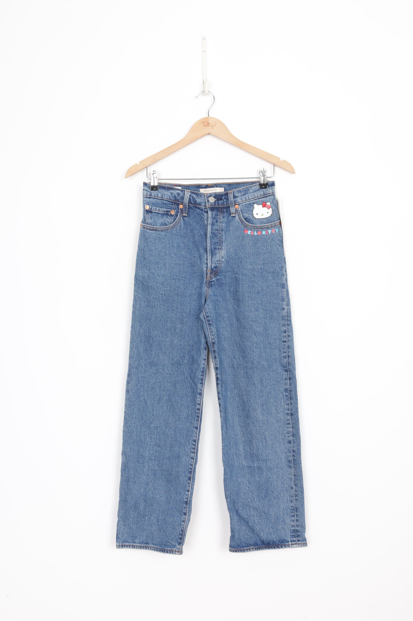 levis x hello kitty Womens Blue Jeans Size W 27