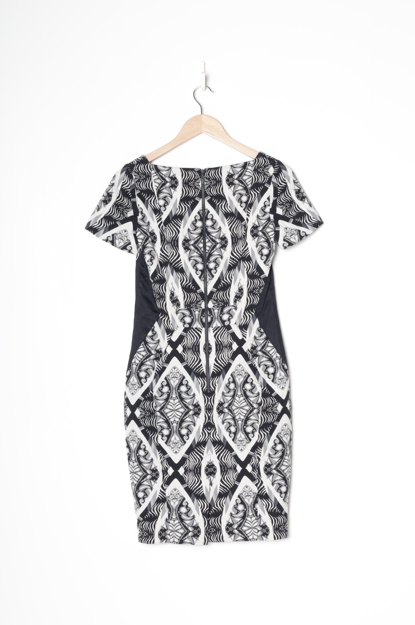 Cue Womens Grey Dress Size 8