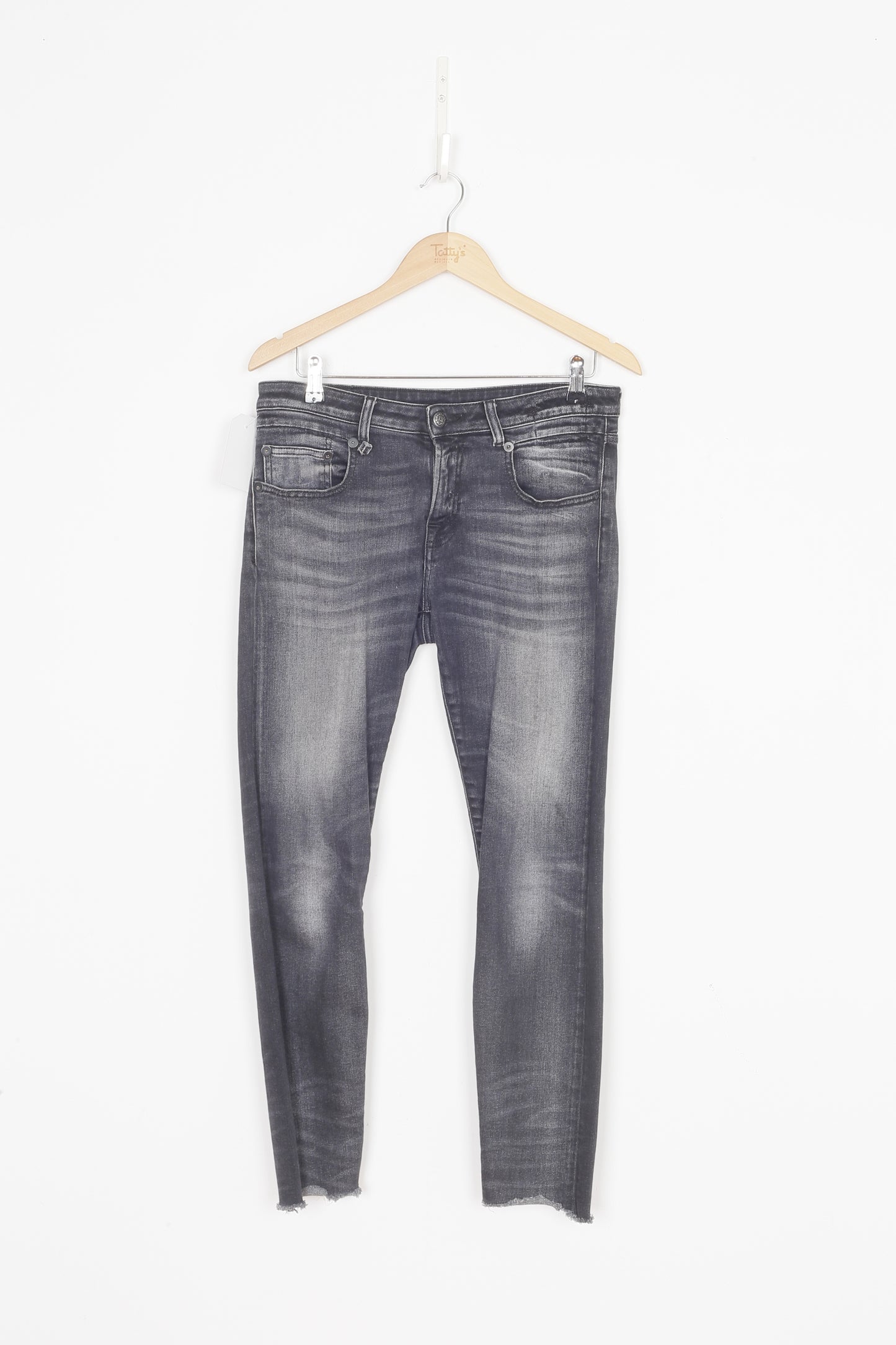 R13 Womens Black Jeans Size W 28