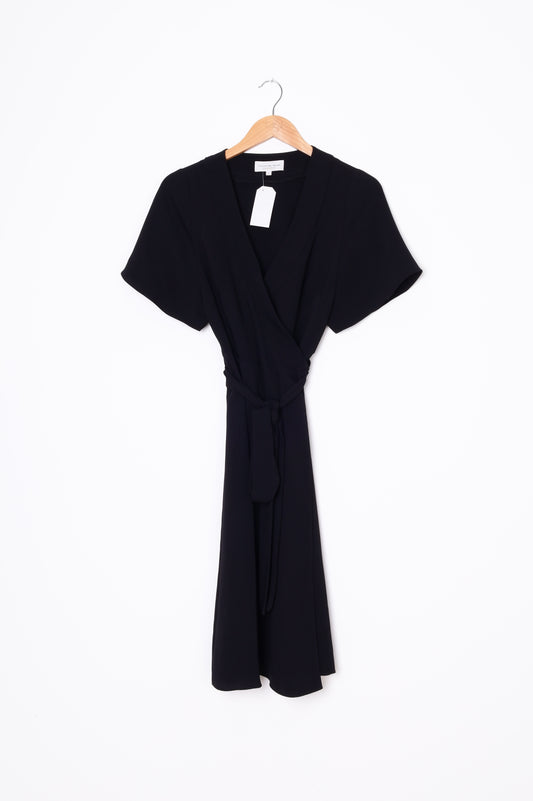 Veronika Maine Womens Black Dress Size 8