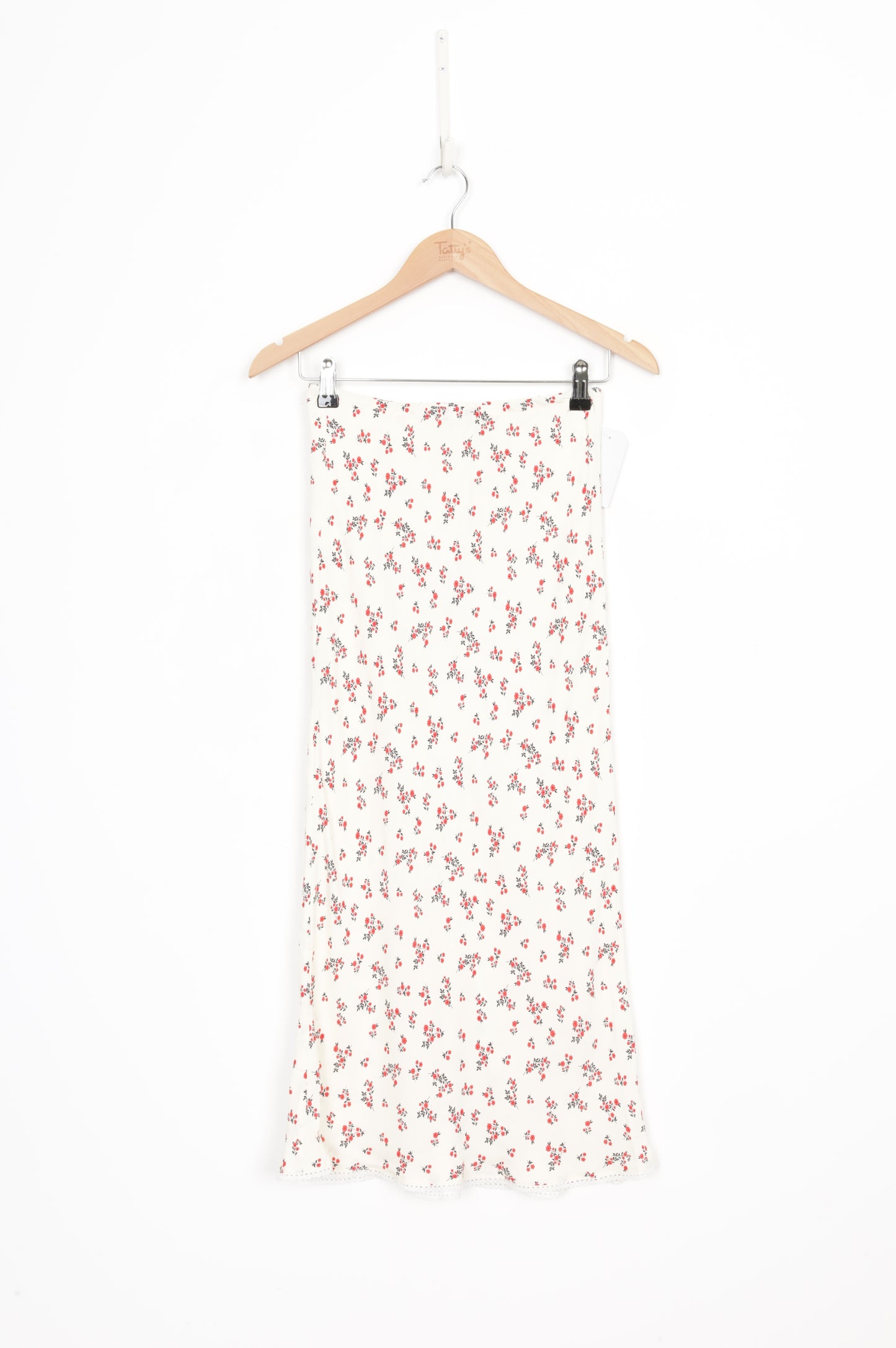 Ciao Lucia Womens Cream Skirt Size S