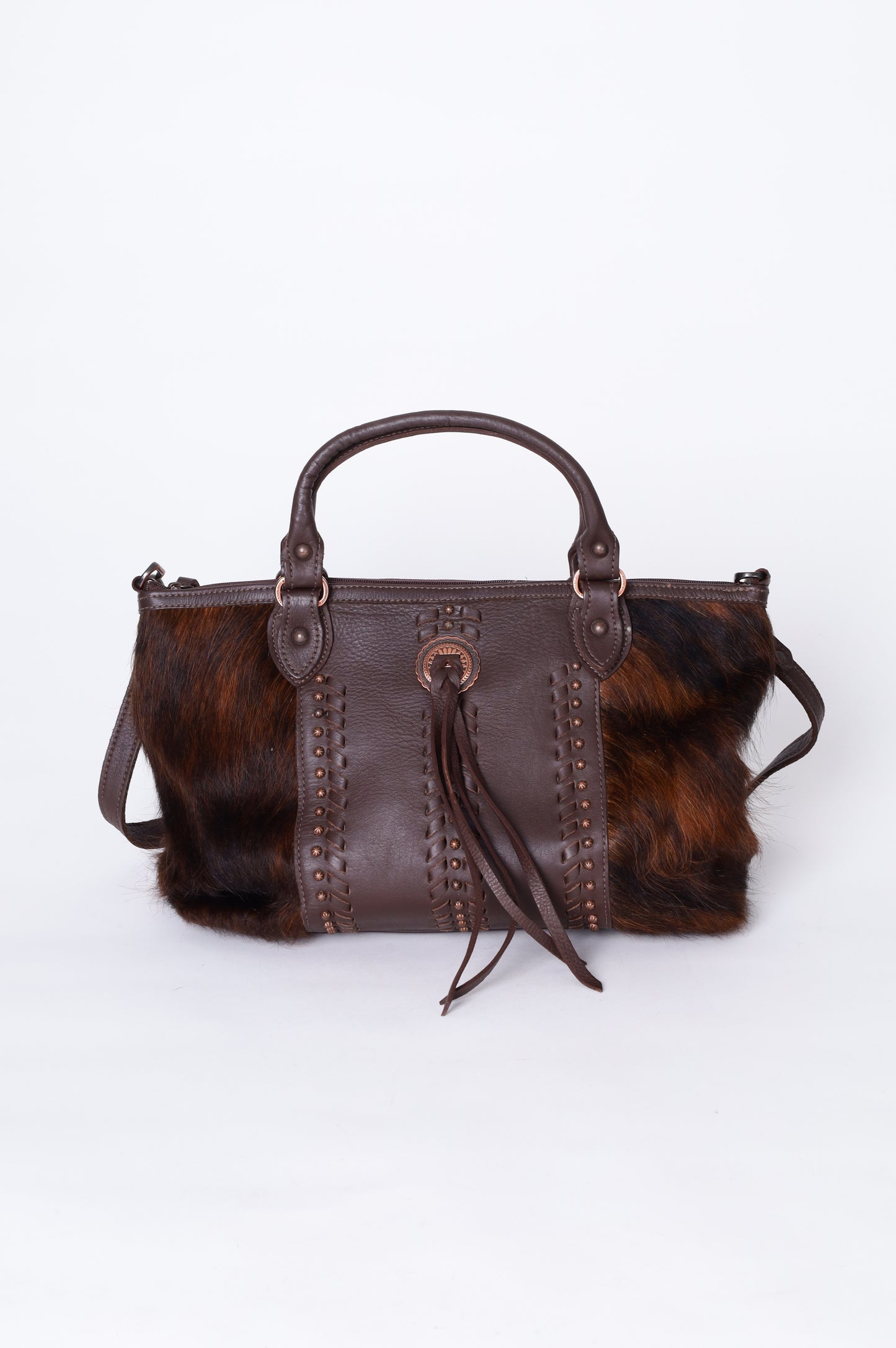 American West Womens Brown Bag Size M