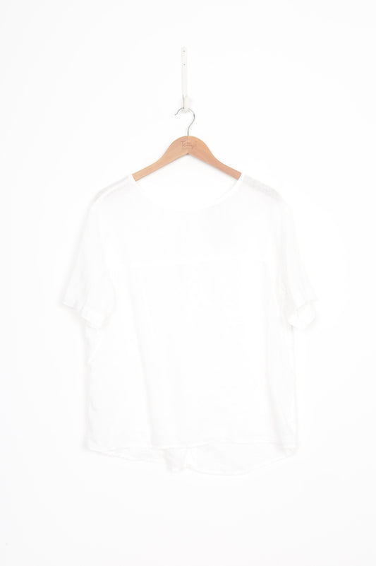 Grace Hill Womens White Top Size 12