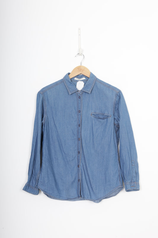 Ruby Womens Blue Shirt Size 6
