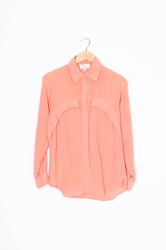 Shakuhachi Womens Orange Shirt Size 6