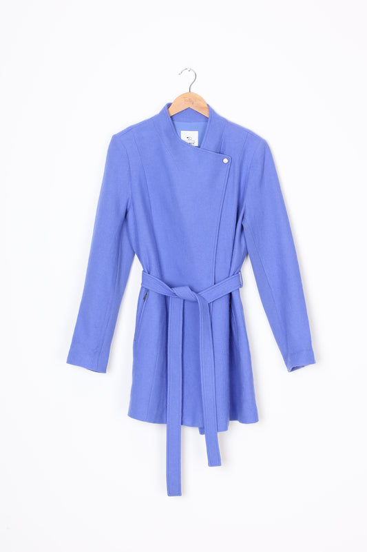 Marcs Womens Purple Coat Size 14