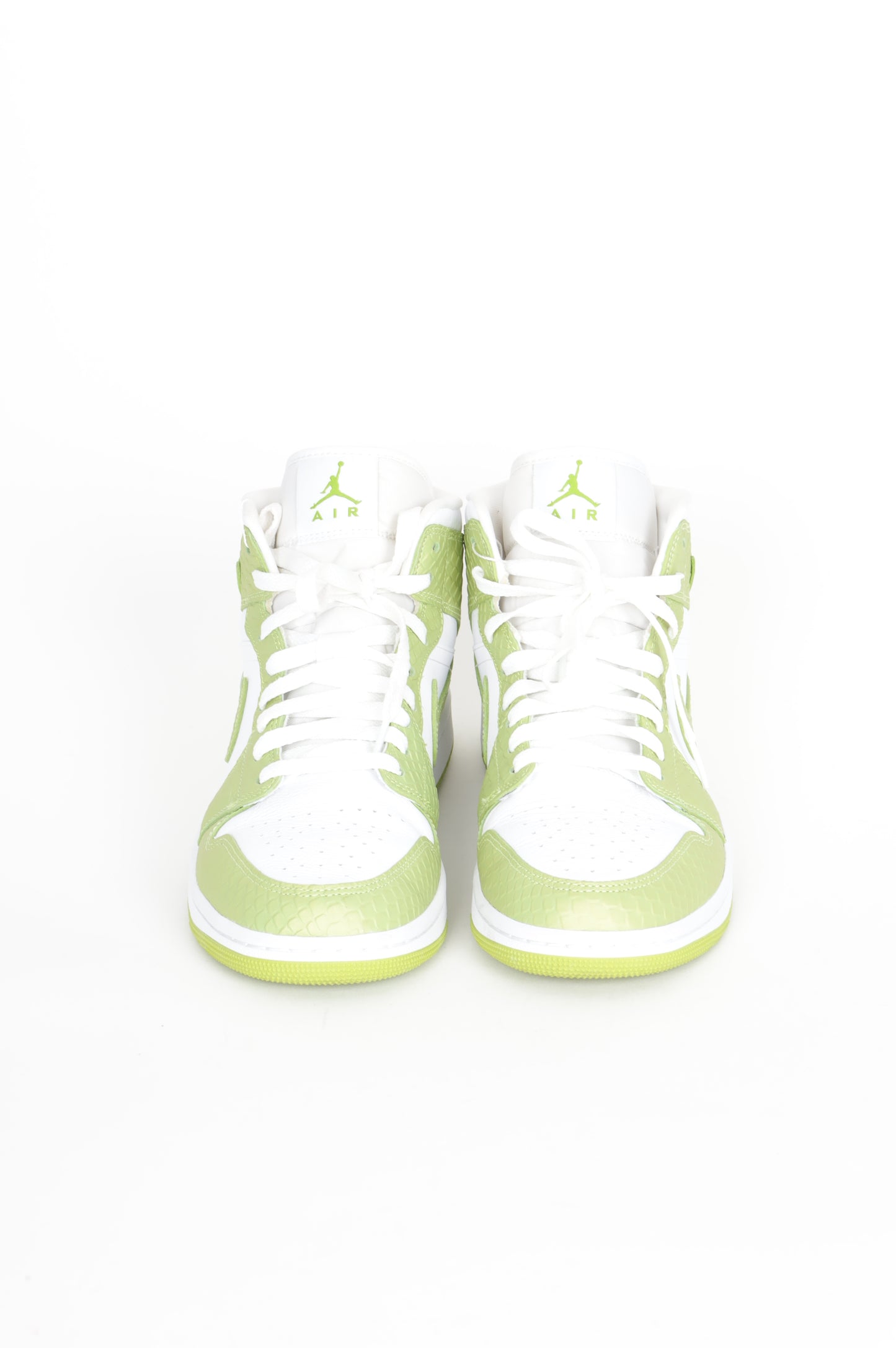 Air Jordan 1 Mid Mens Green Sneakers Size EU 42