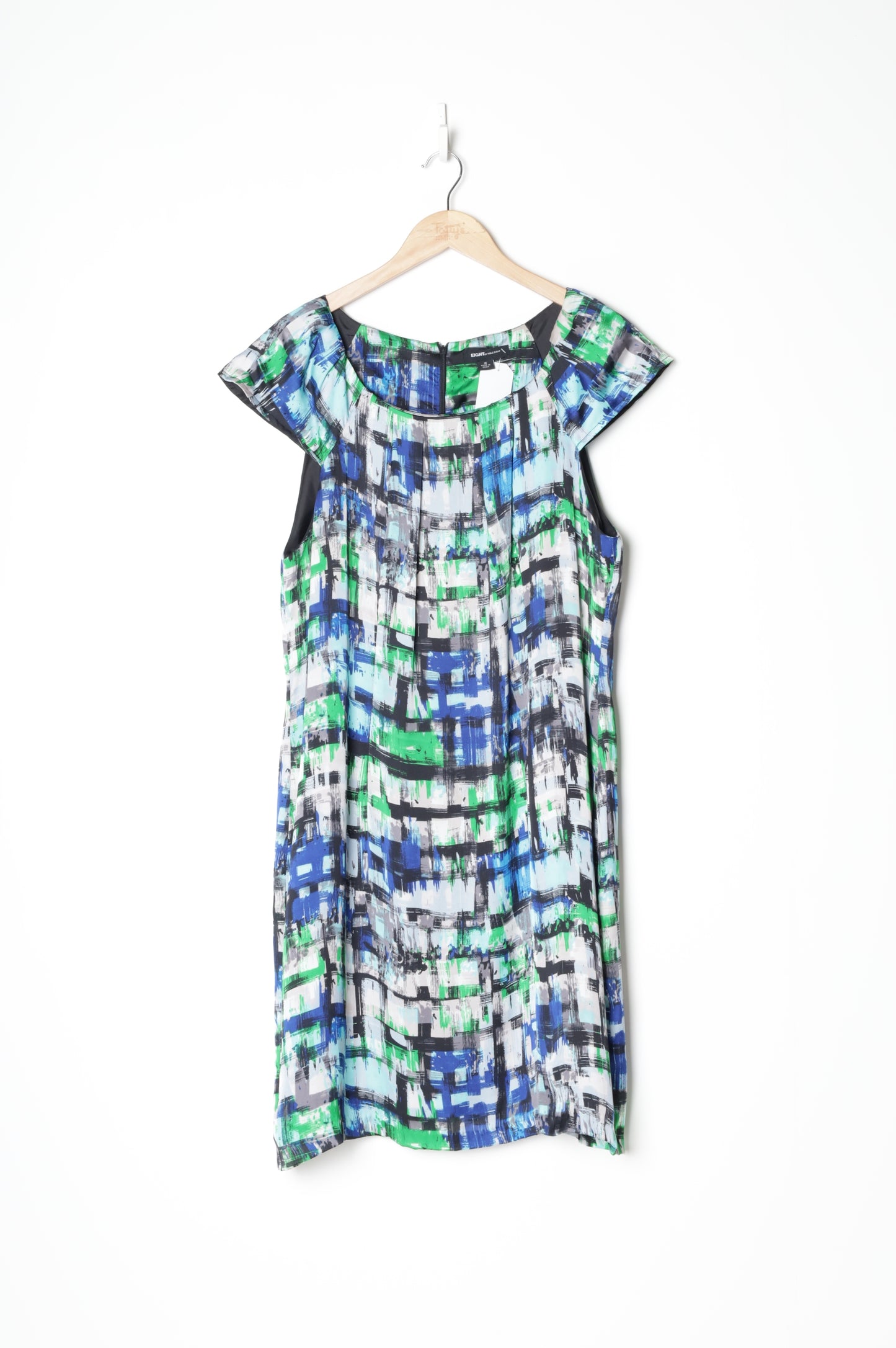 Eight by Table Eight Womens Green Dress Size 18