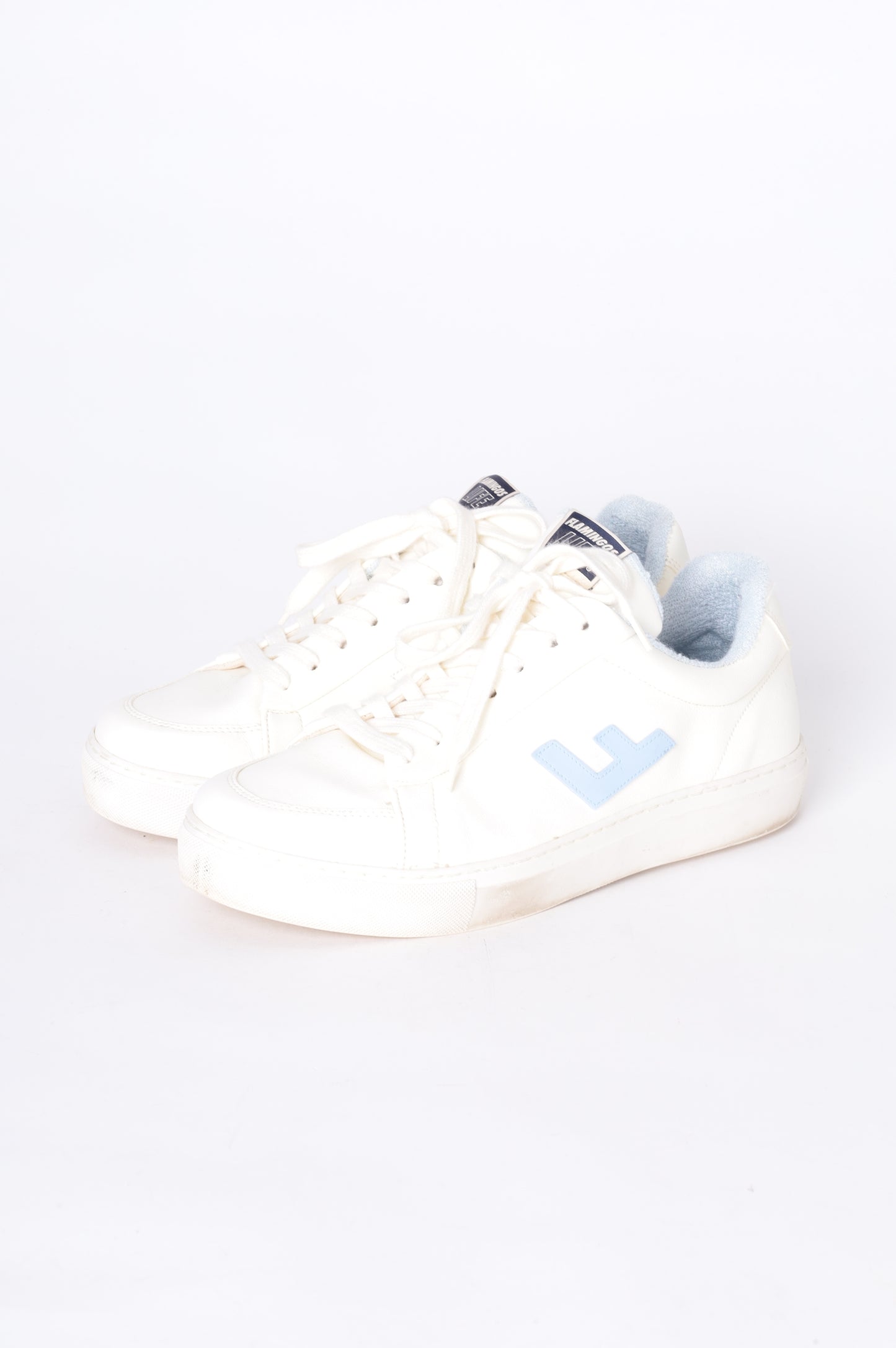 Flamingos Life Womens White Sneakers Size EU 40