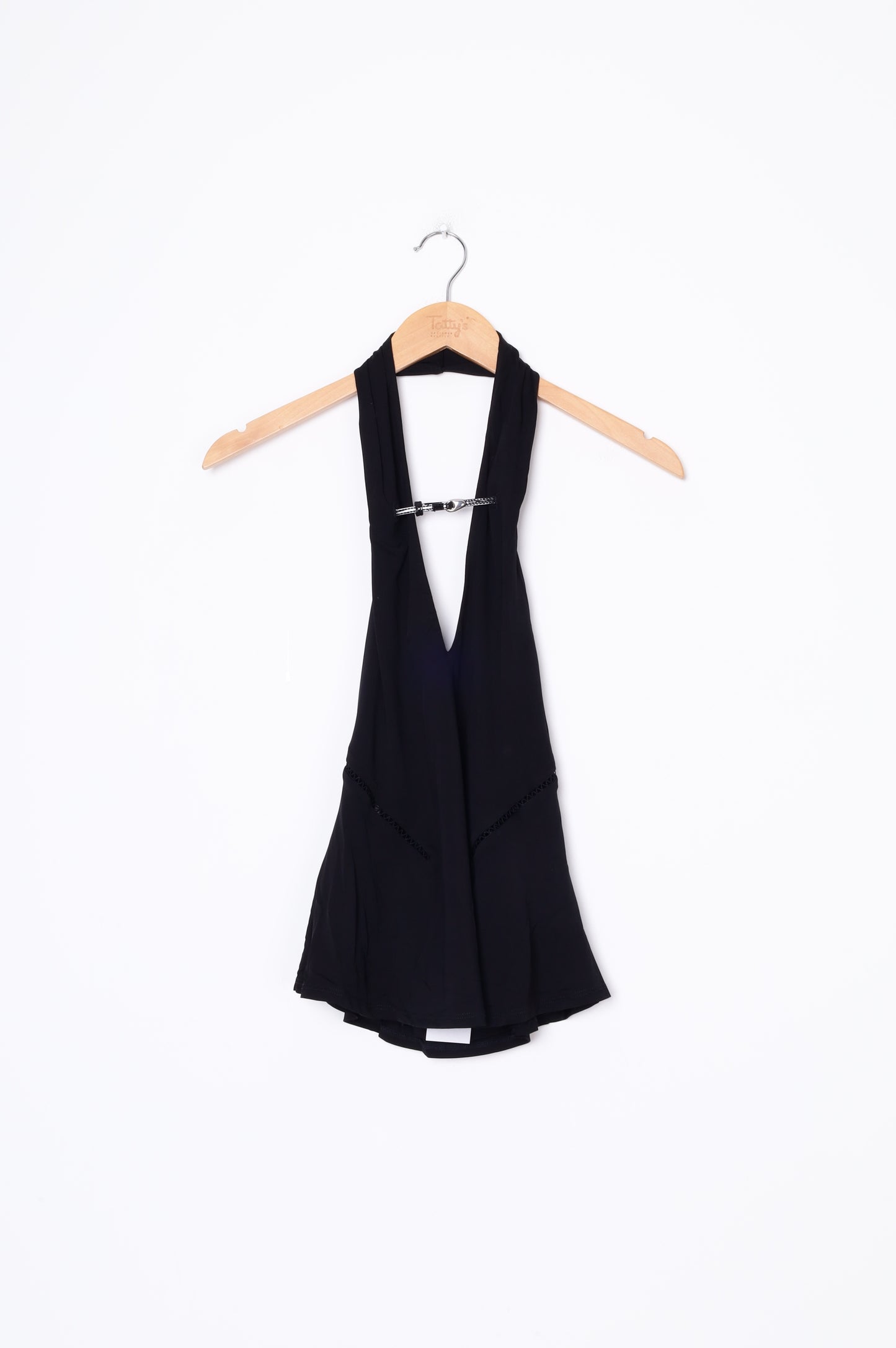 Paris Georgia Womens Black Top Size XS