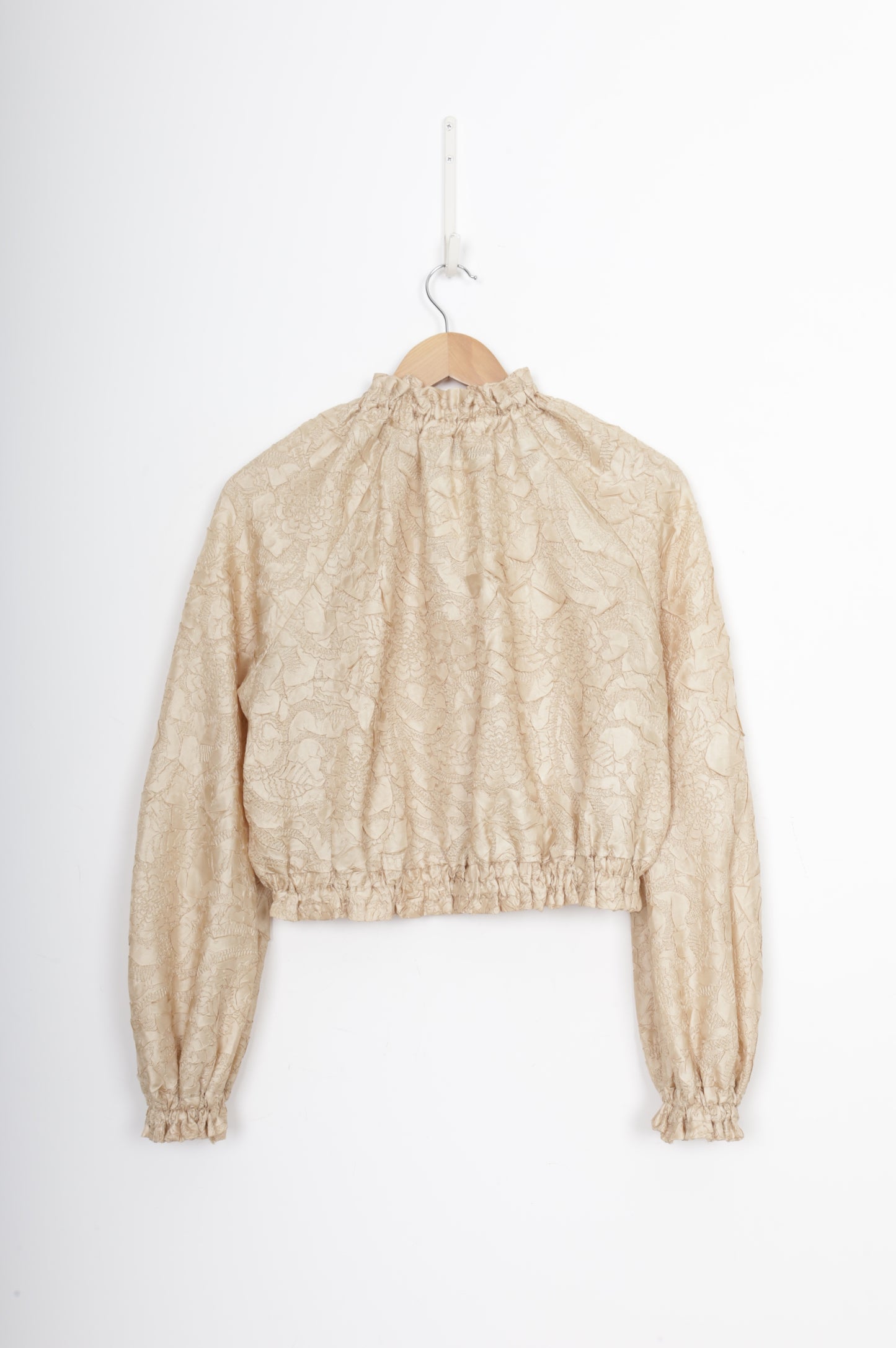 Kate Sylvester Womens Beige Blouse Size S