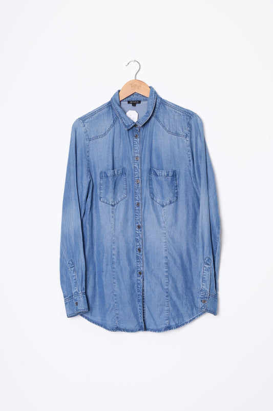 Storm Womens Blue Shirt Size 10
