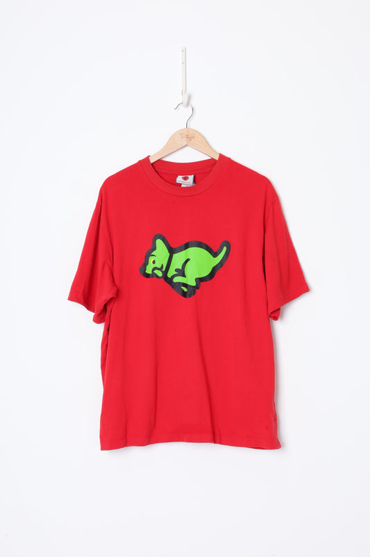 ICE CREAM by Billionaire boys club EU Mens Red T-shirt Size XL