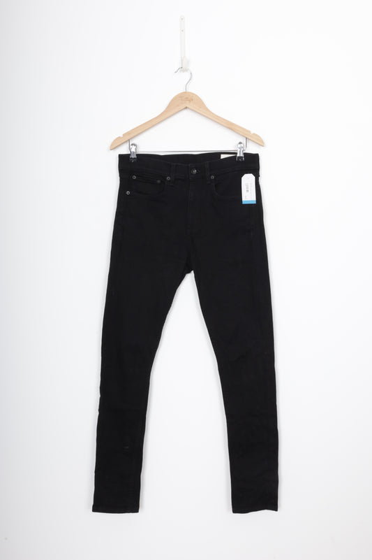 Rag & Bone Womens Black Jeans Size W 31