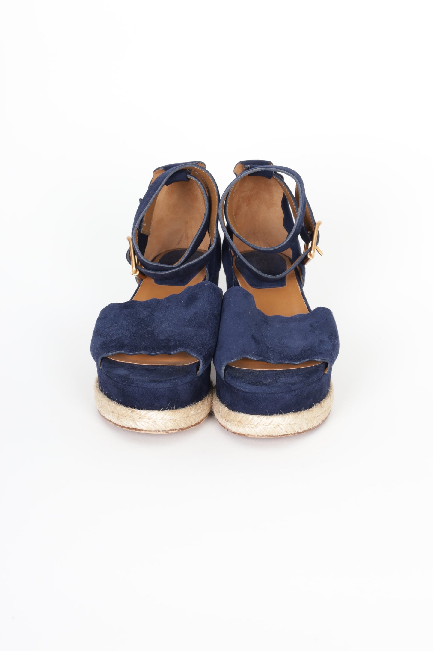 Chloe Womens Blue Heels Size EU 39