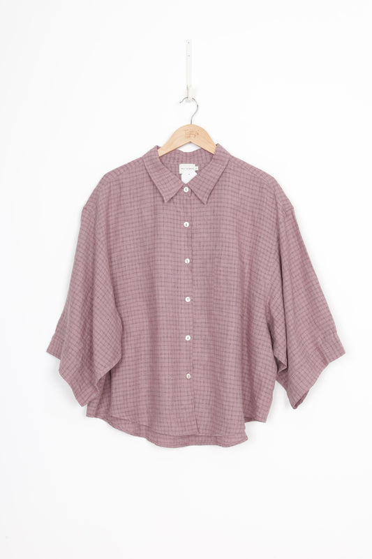 Deiji Studios Womens Pink Shirt Size XL