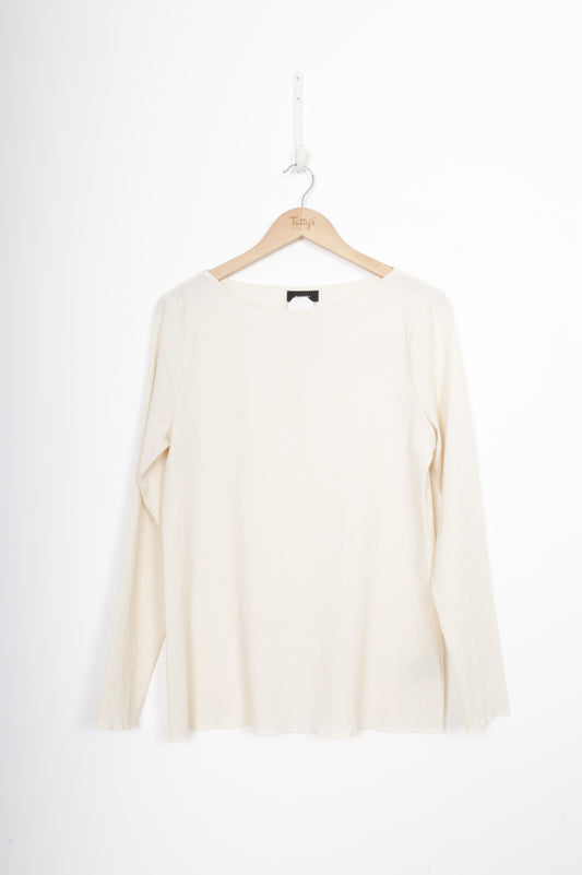 Moochi Womens Cream Top Size 14