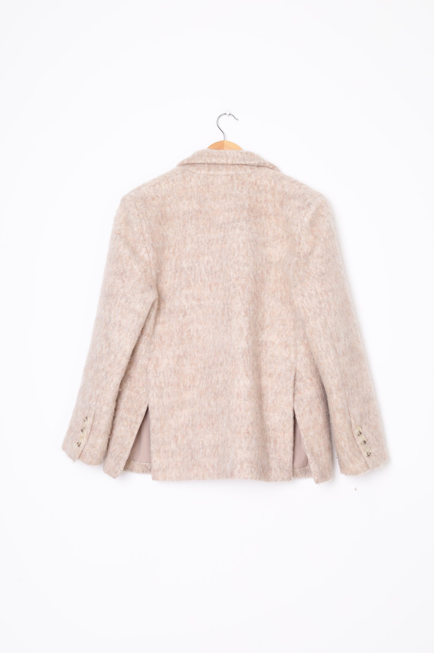 Meotine. Womens Beige Jacket Size XXS