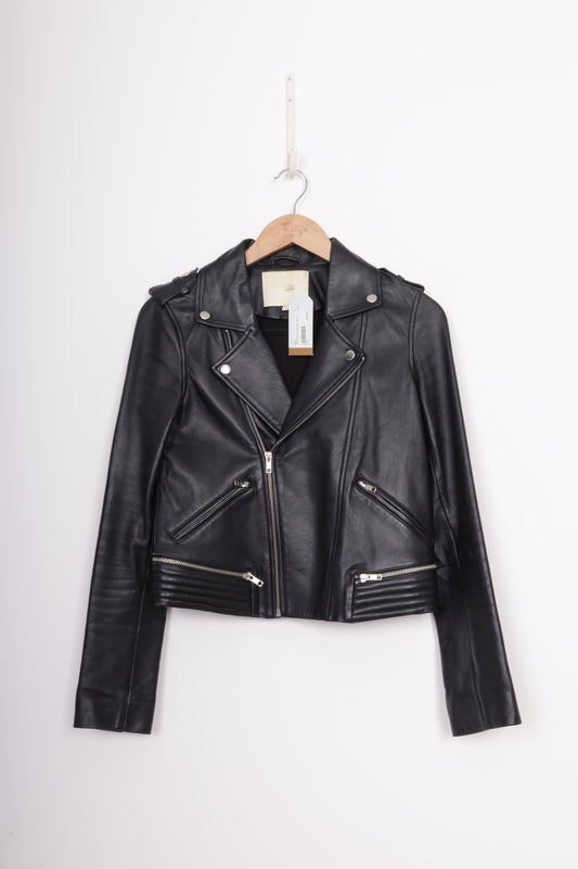 Maje Womens Black Jacket Size 38