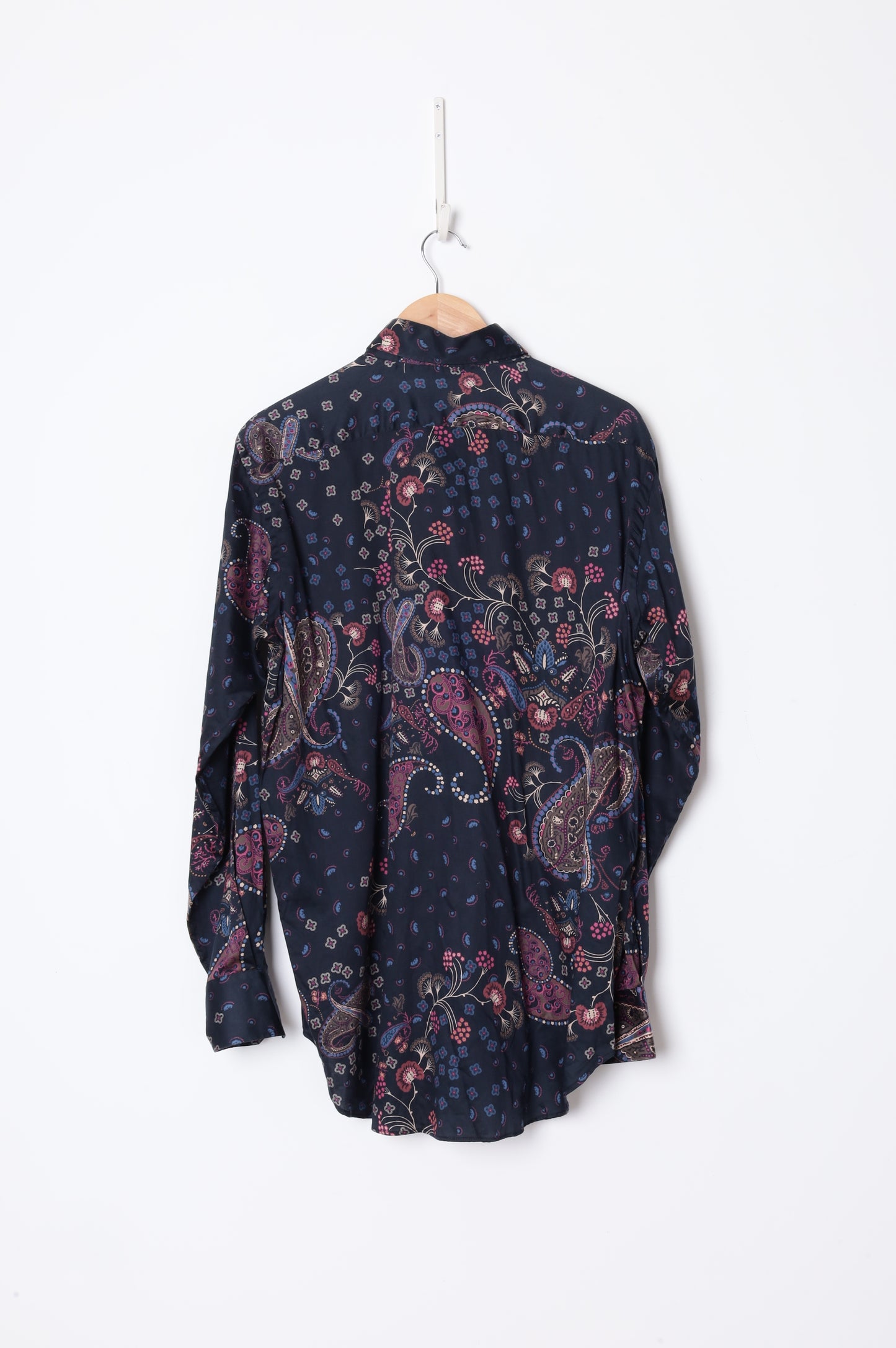 ETRO L Mens Blue Shirt Size 41