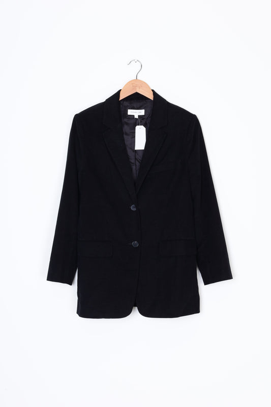 Assembly Label Womens Black Blazer Size 8