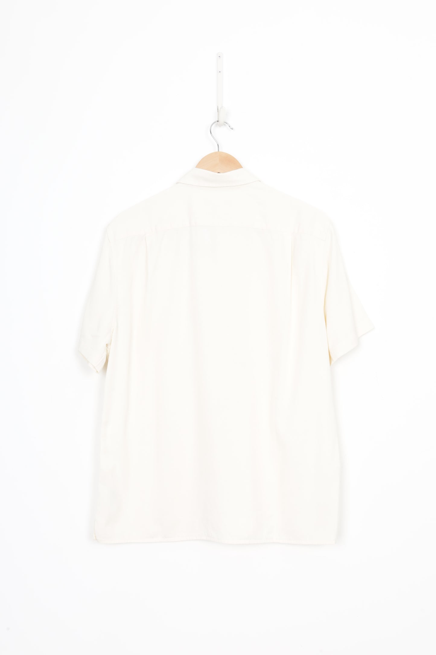 Vince Mens Cream Shirt Size L