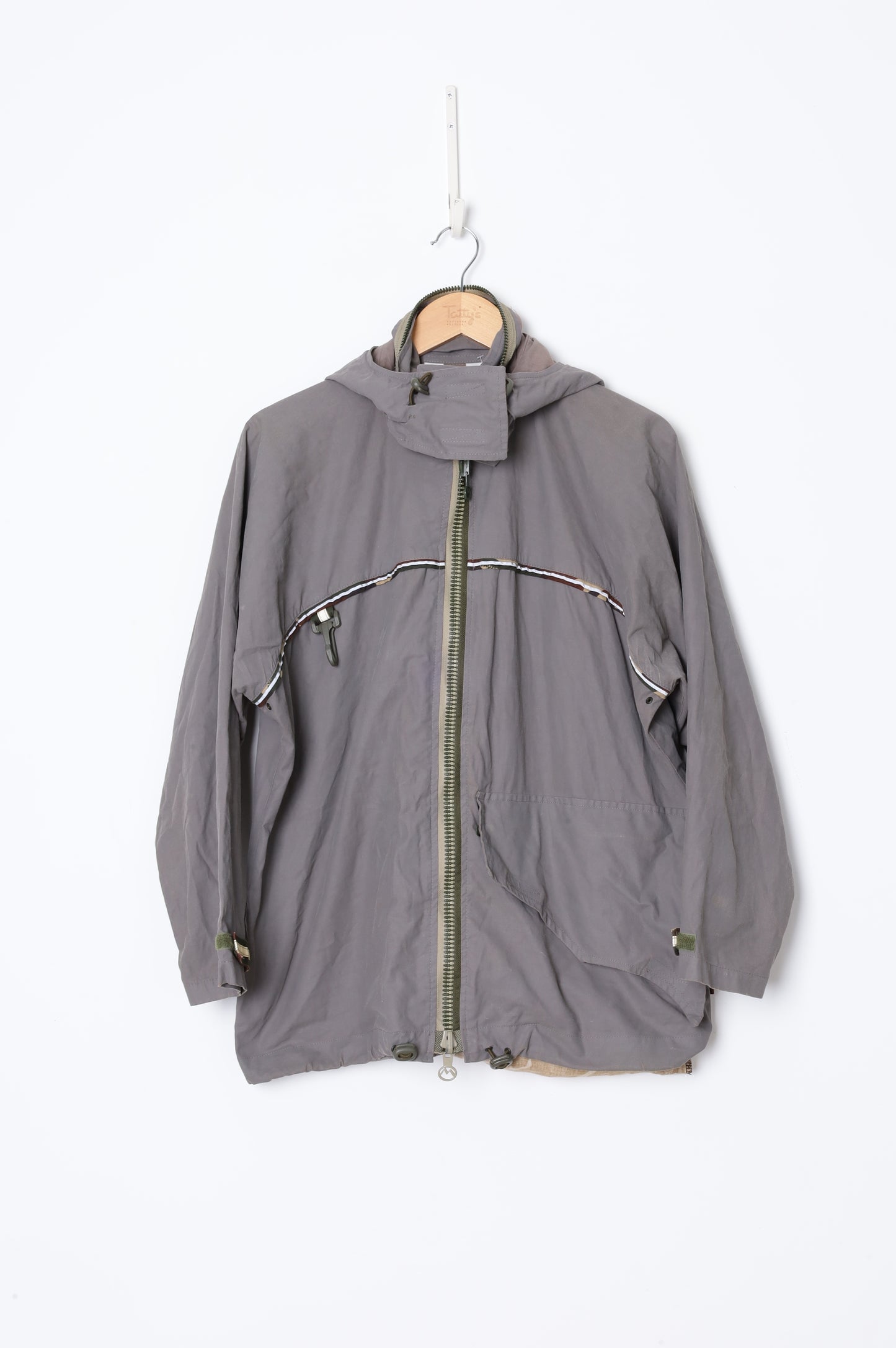 Maharishi Womens Grey Jacket Size 12