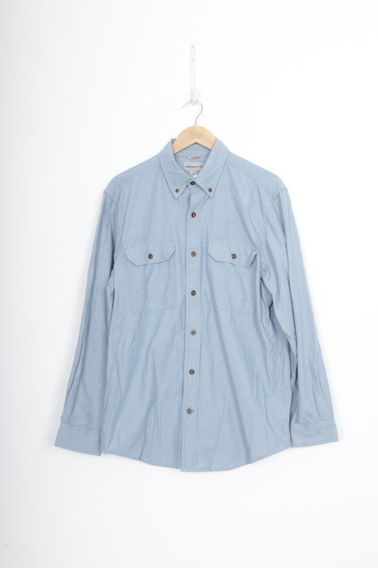 Carhartt Mens Blue Shirt Size M