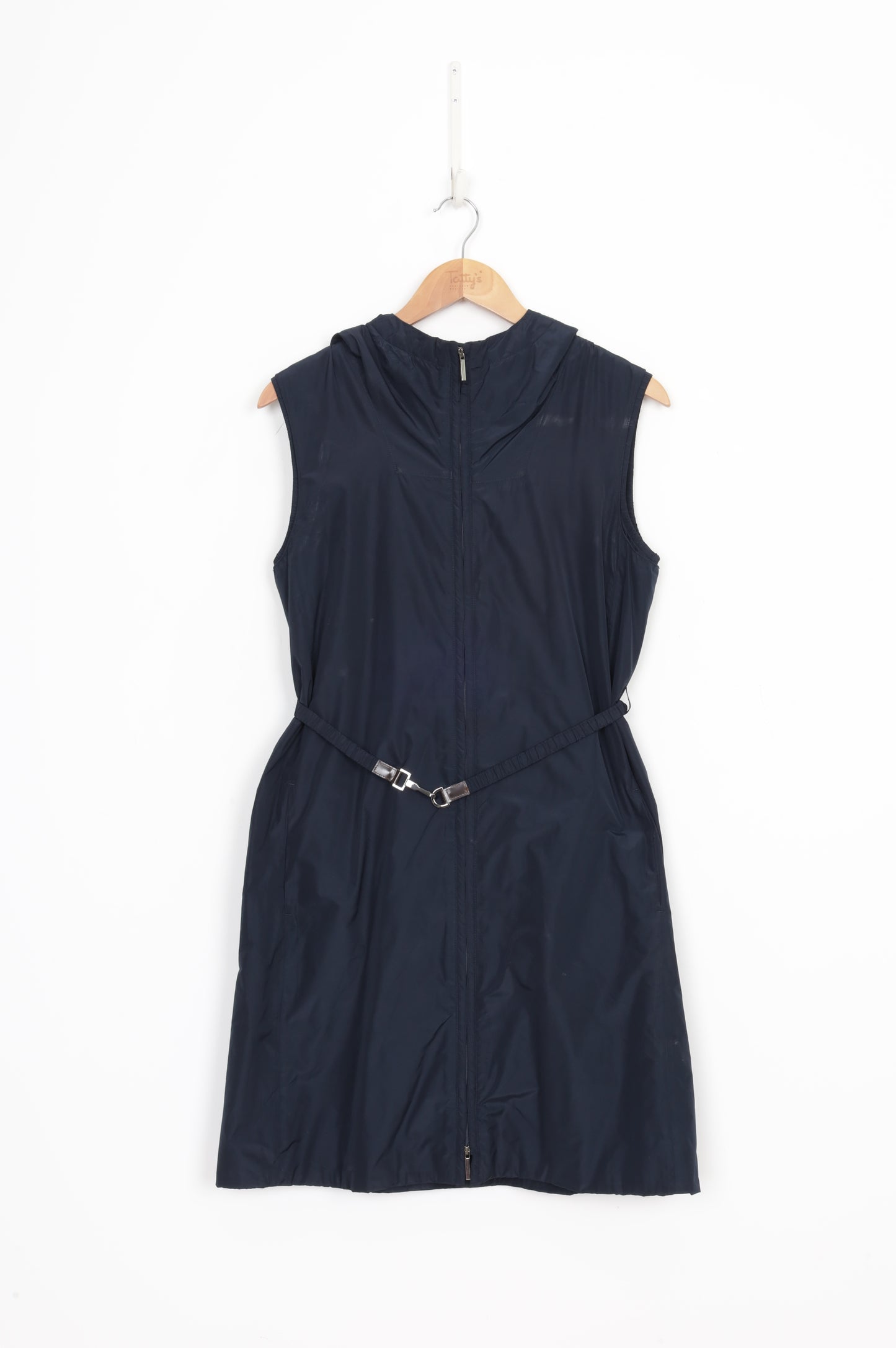 S Maxmara Womens Blue Coat Size 12