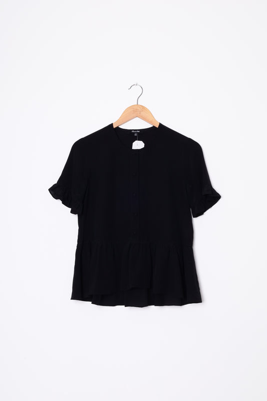 Madswell Womens Black Blouse Size XS