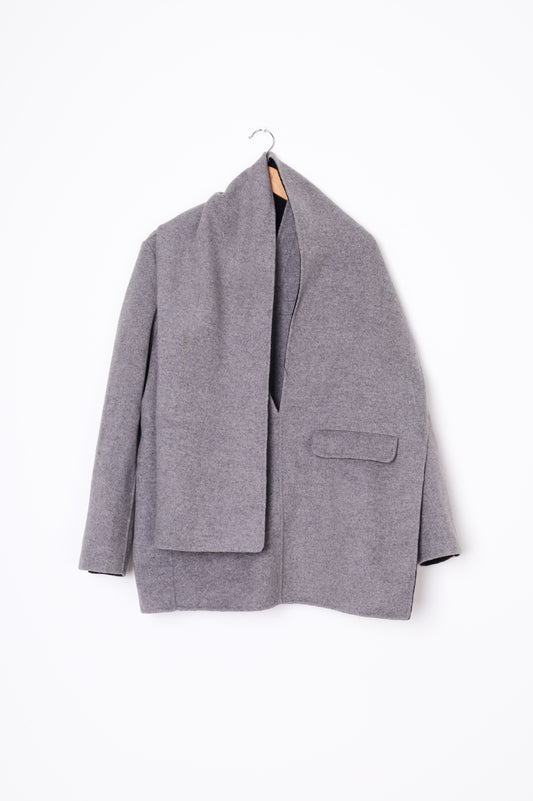 JNBY Womens Grey Coat Size L